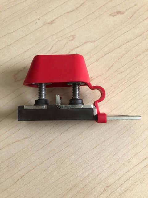 Kedron 2 Terminal Fuse Holder from Cabin Depot, ideal for battery connections, supports 50A-300A fuses sold separately. No fuse included.