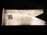 Kedron 12-inch solar panel mounting bracket set by Cabin Depot, ideal for angled wall installations. Screws not included.