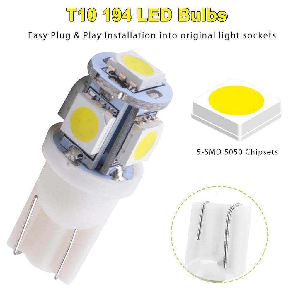 12V RV LED replacement bulb with 5-SMD 5050 chipsets for versatile lighting, ideal for vehicles and RVs. Available at Cabin Depot.