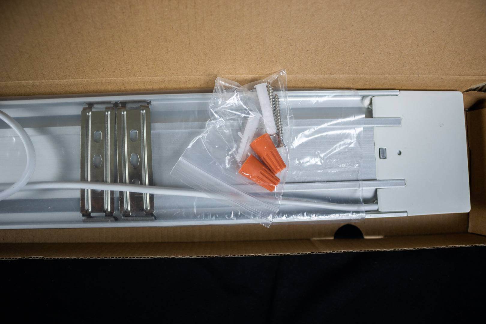 Kedron 40W 12vDC LED 48" Light in box with accessories, ideal for residential, commercial, and industrial use - Cabin Depot