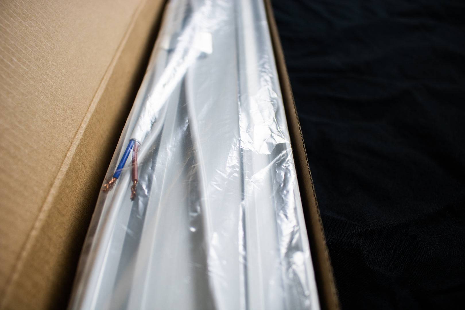 Kedron 40W 12vDC LED 48" Cool White Light from Cabin Depot in packaging