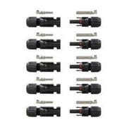TCD MC4 Connectors 5 Pair from Cabin Depot for solar systems and panel installations