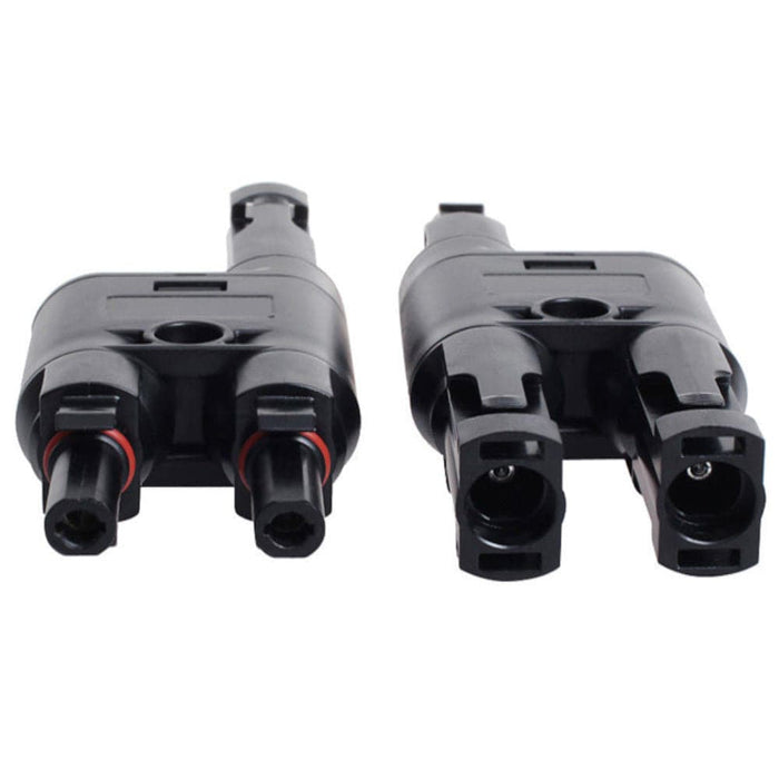 Kedron MC4 T Connector 2 To 1 (Pair) - Uncategorized by The Cabin Supply Depot