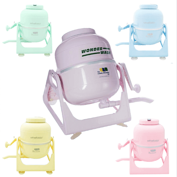 Wonderwash Portable Washing Machine in various colors from Cabin Depot