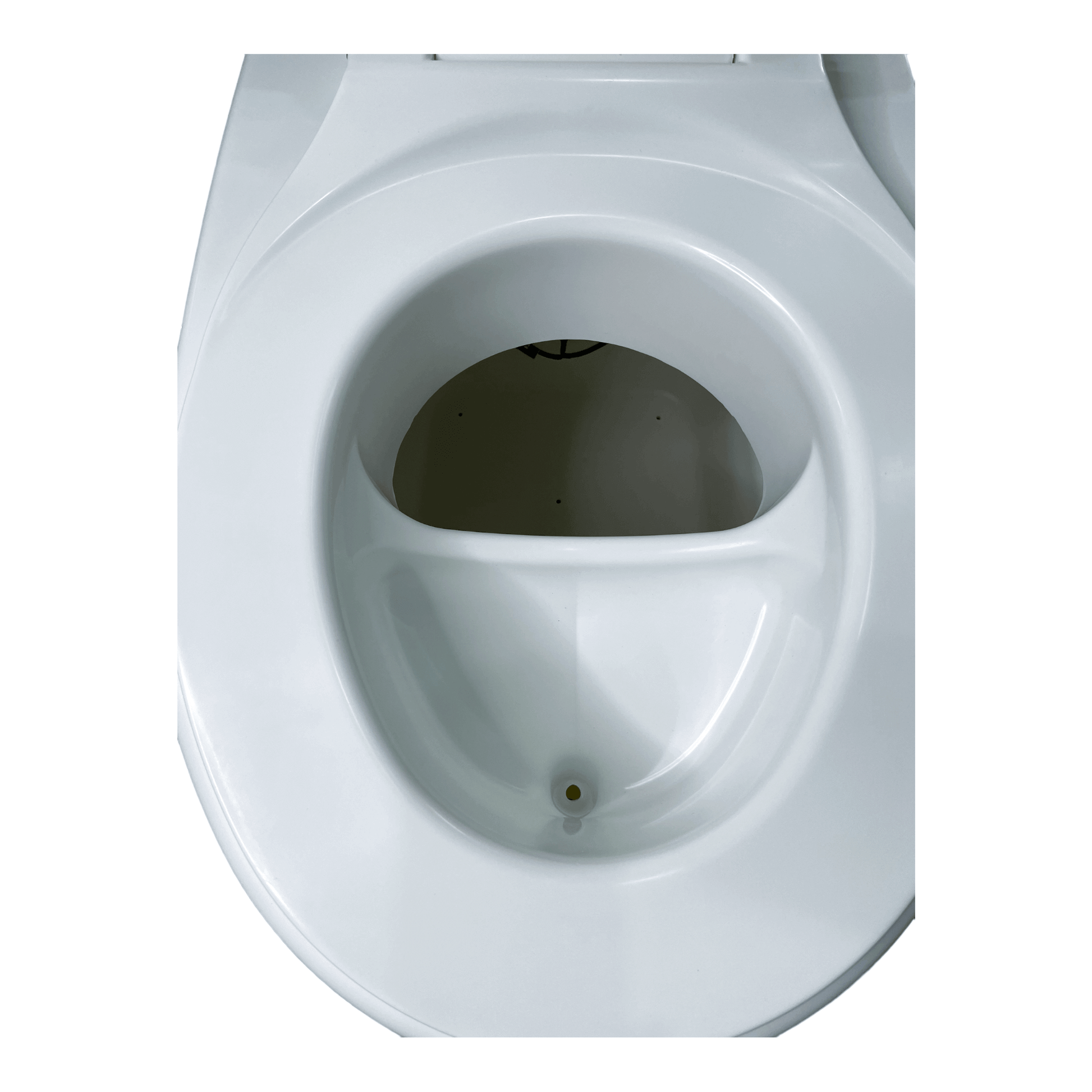 Thinktank Waterless Toilet with stainless steel components, made in Canada, available at Cabin Depot. Free shipping and patented design.
