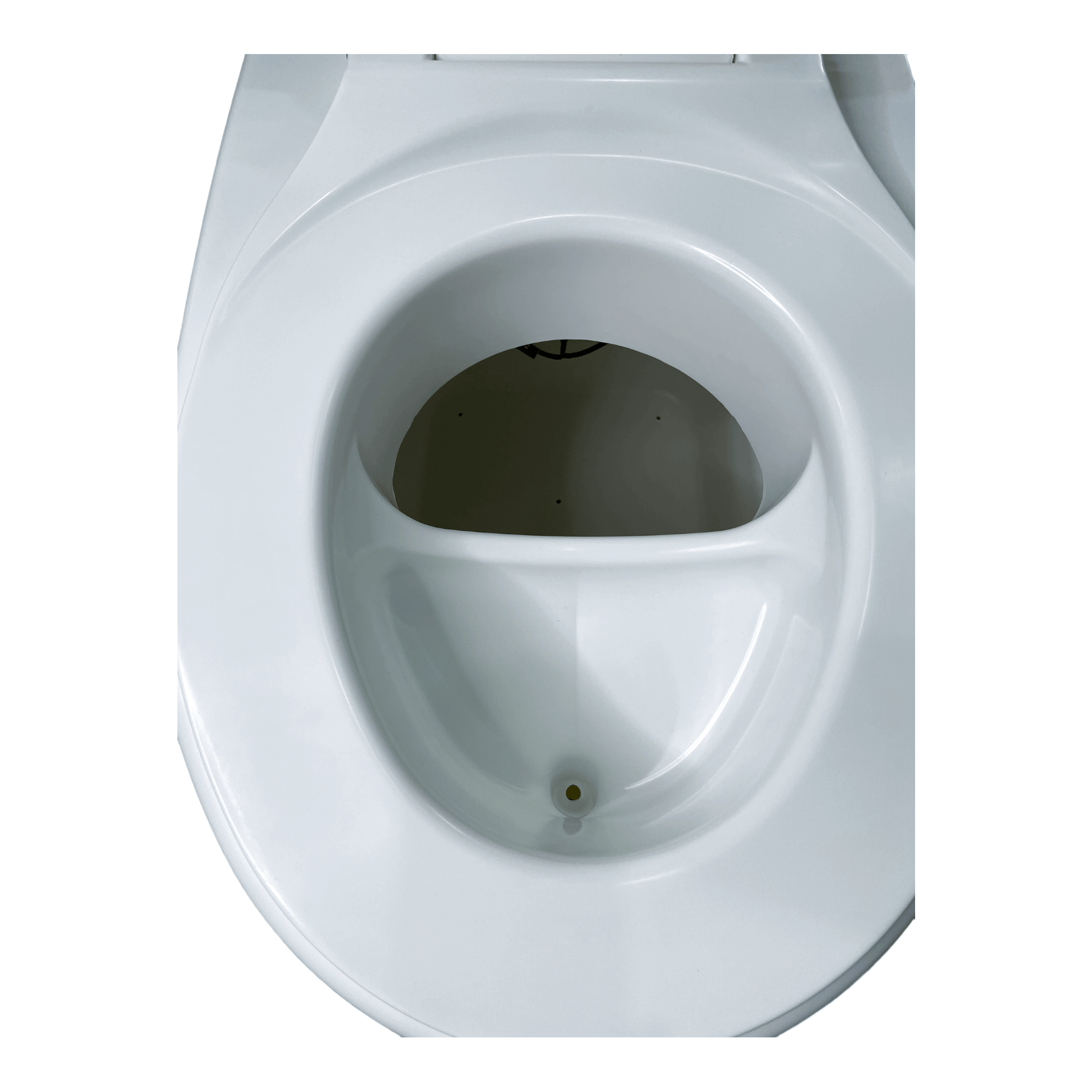 Thinktank Waterless Toilet with stainless steel components, made in Canada, available at Cabin Depot. Free shipping and patented design.
