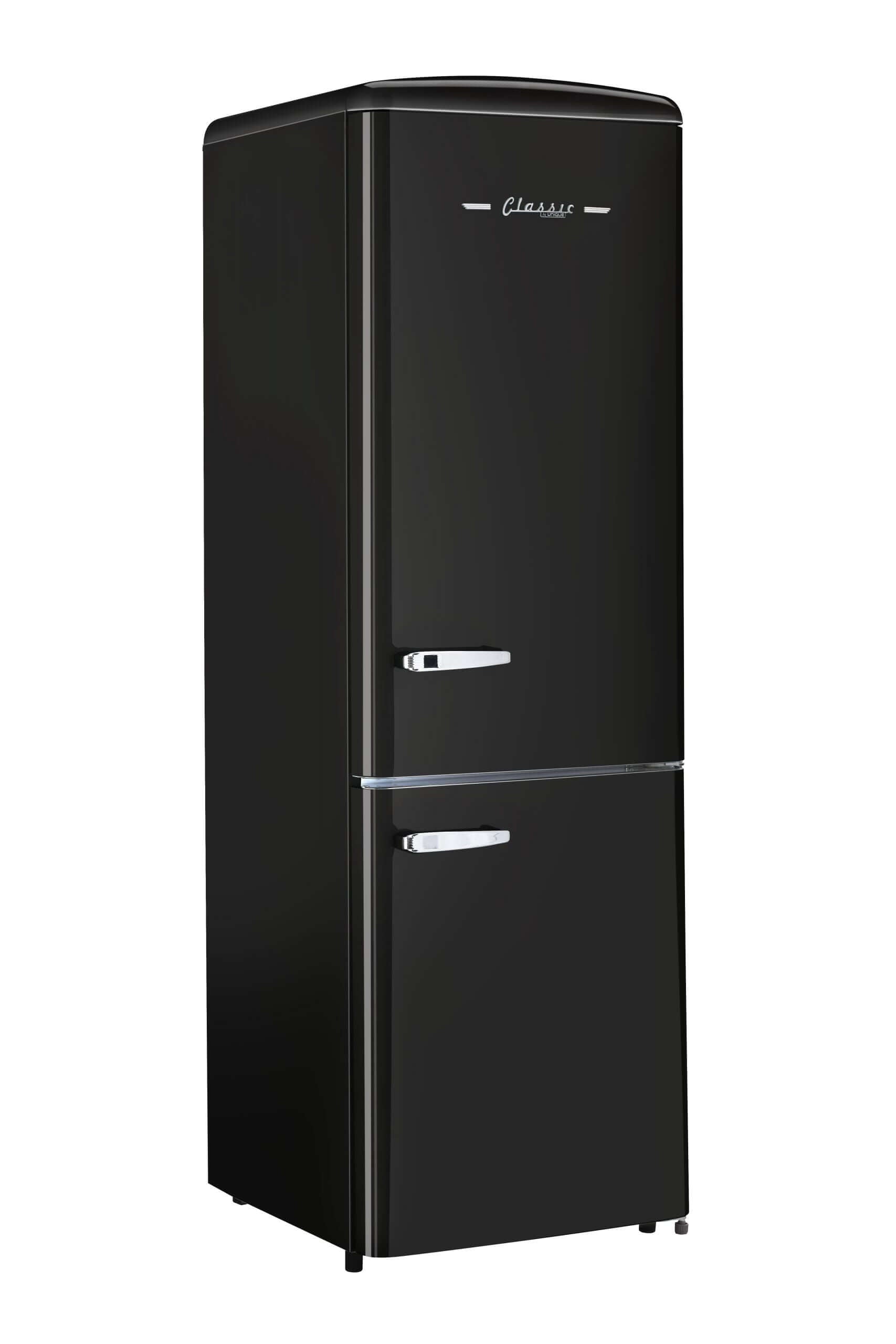 Classic Retro 12 Cu/Ft Bottom Mount Refrigerator by Cabin Depot.