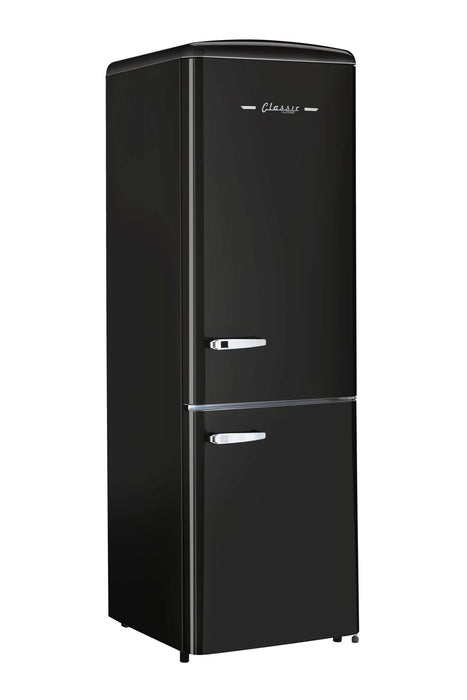 Classic Retro by Unique 12 cu. ft. Electric AC Bottom-Mount Refrigerator - Refrigerators by Unique