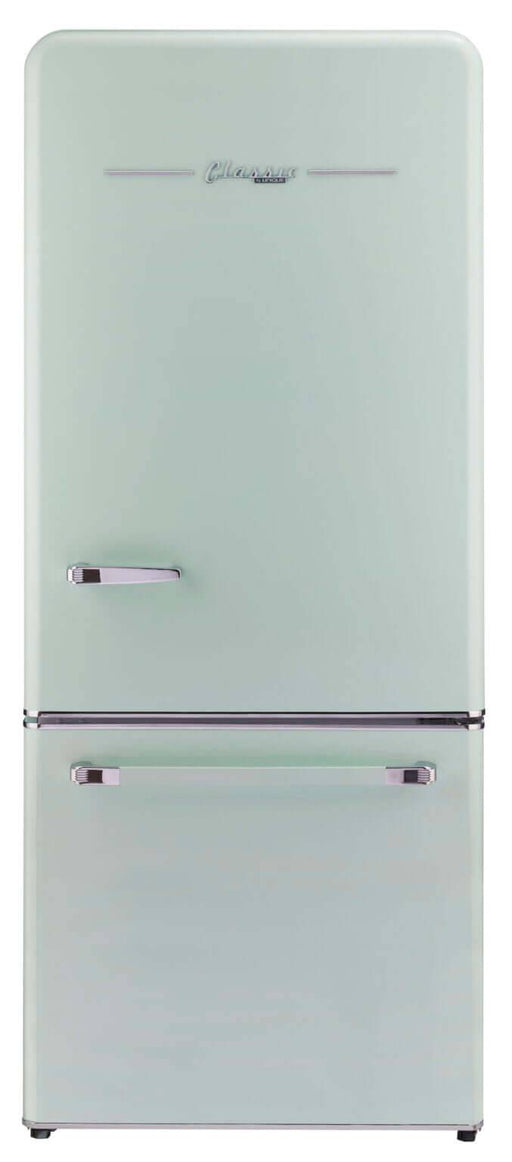 Unique Classic Retro 18 cu. ft. Electric Bottom-Mount Refrigerator - Refrigerators by Unique