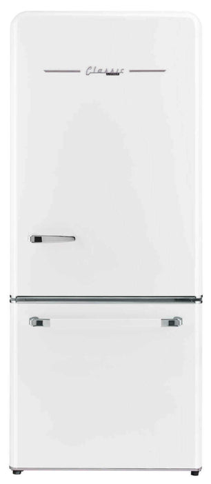 Unique Classic Retro 18 cu. ft. Electric Bottom-Mount Refrigerator - Refrigerators by Unique