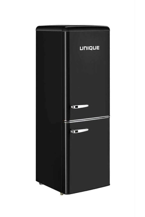 Unique 9 cu/ft Retro AC Bottom Mount Refrigerator - Refrigerators by Unique