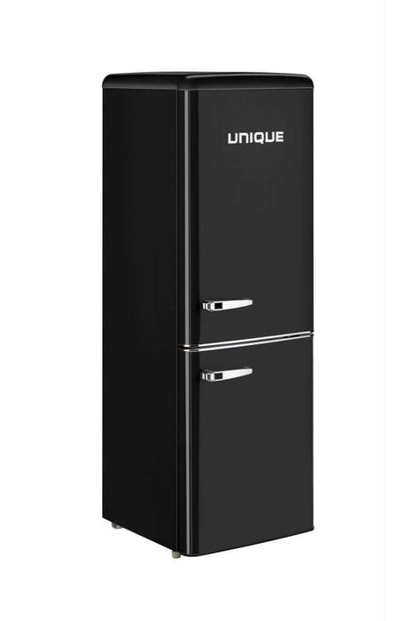 Unique 9 cu/ft Retro AC Bottom Mount Refrigerator