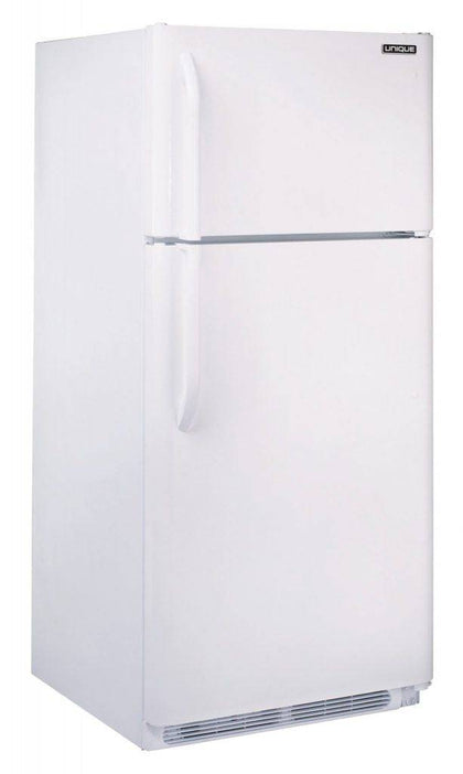 Unique 22 cu/ft Direct Vent Propane Fridge - White - by Unique