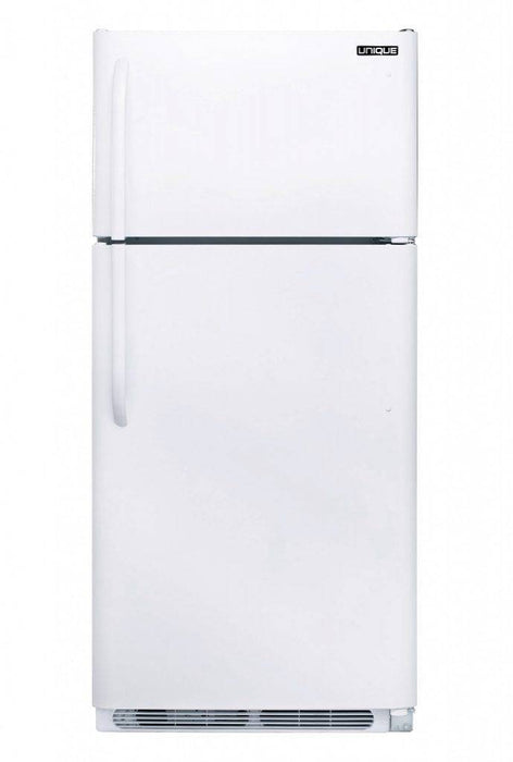 Unique 22 cu/ft Direct Vent Propane Fridge - White - by Unique