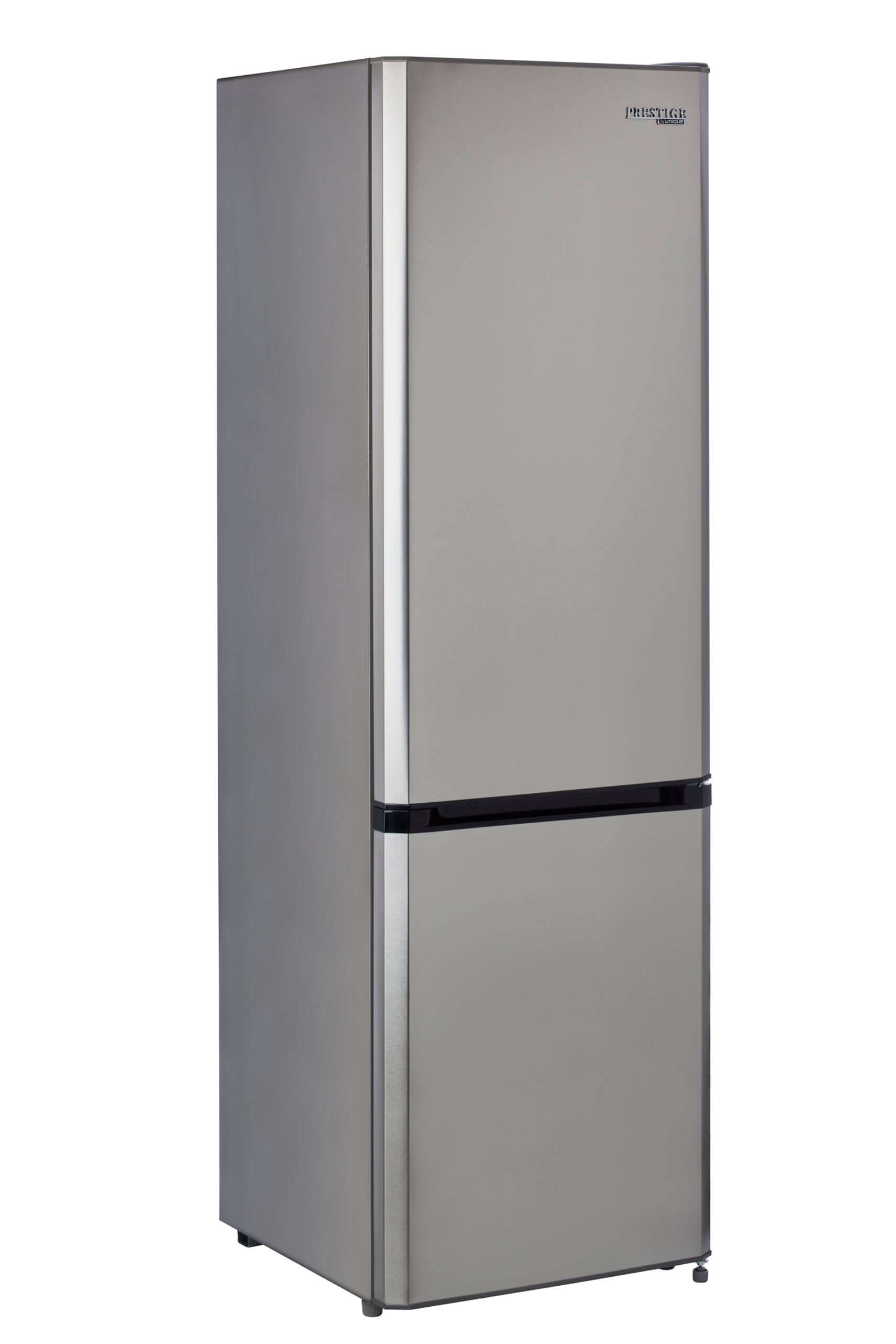 Unique 9 Cu/Ft Prestige Electric Bottom Mount Refrigerator - Stainless Steel from Cabin Depot