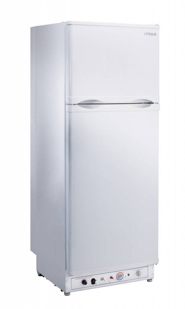 Unique 10 Cu/Ft Propane Fridge With Freezer - Perfect for cabins, available at Cabin Depot.