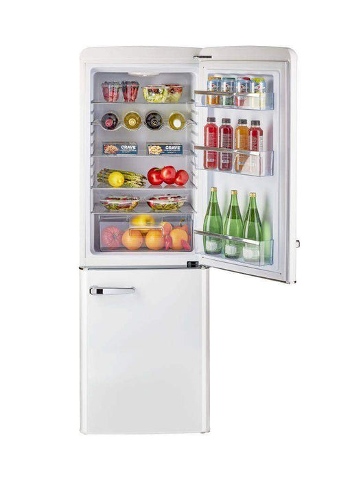 Unique 7 cu/ft Retro AC Bottom Mount Refrigerator - Refrigerators by Unique