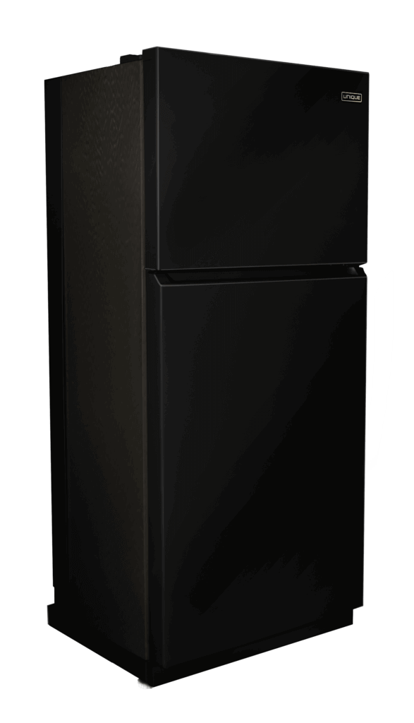 Unique 19 Cu/Ft Propane Fridge CM for cabins and cottages, available at Cabin Depot; large capacity and sleek design