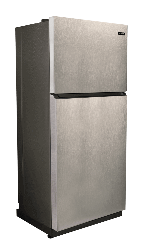 Unique 19 Cu/Ft Propane Fridge CM with 14.1 cu/ft fridge, 4.9 cu/ft freezer ideal for cabin stays at Cabin Depot