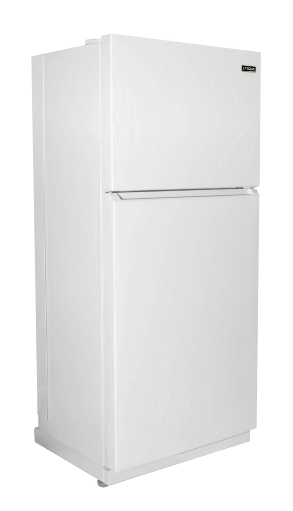 Unique 19 Cu/Ft Propane Fridge CM from Cabin Depot with sleek design, ideal for cabin or cottage extended stays. Model UGP-19C.