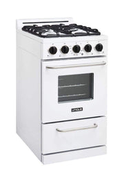Unique 20" Propane Classic Range with battery ignition, ideal for off-grid living, available at Cabin Depot.