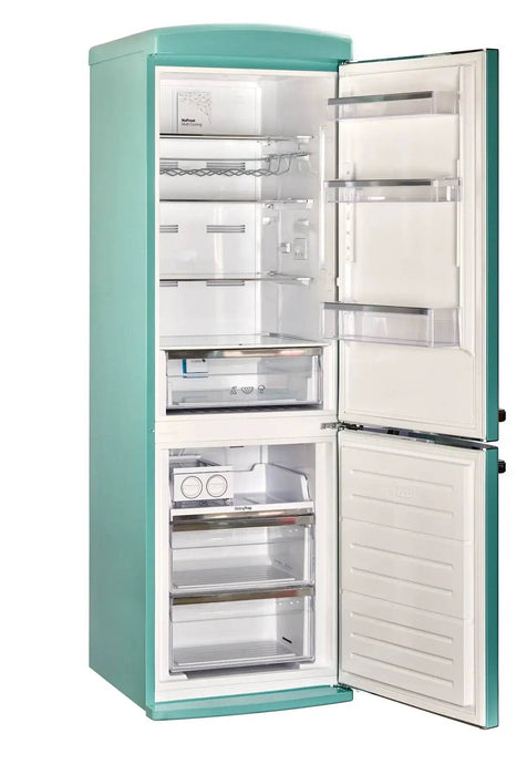 Unique 12 cu/ft 340L Classic Retro Bottom Mount Refrigerator