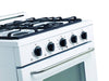 Unique 30" Classic Propane Range with cast-iron grates, ideal for off-grid cabins - available at Cabin Depot.