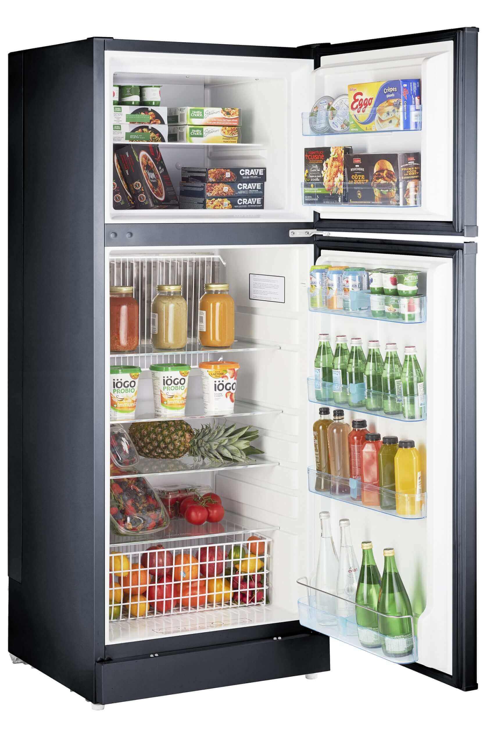 Alt Tag: Unique 14 Cu/Ft Propane Refrigerator with adjustable shelves, perfect for cabins - Cabin Depot.