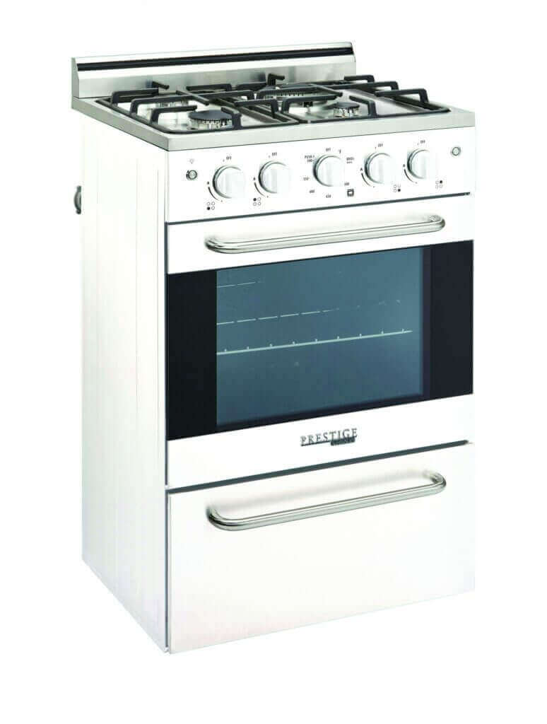 Unique Prestige 20" Convection Gas Range with Electronic Ignition from Cabin Depot - Modern Design and Optimal Cooking
