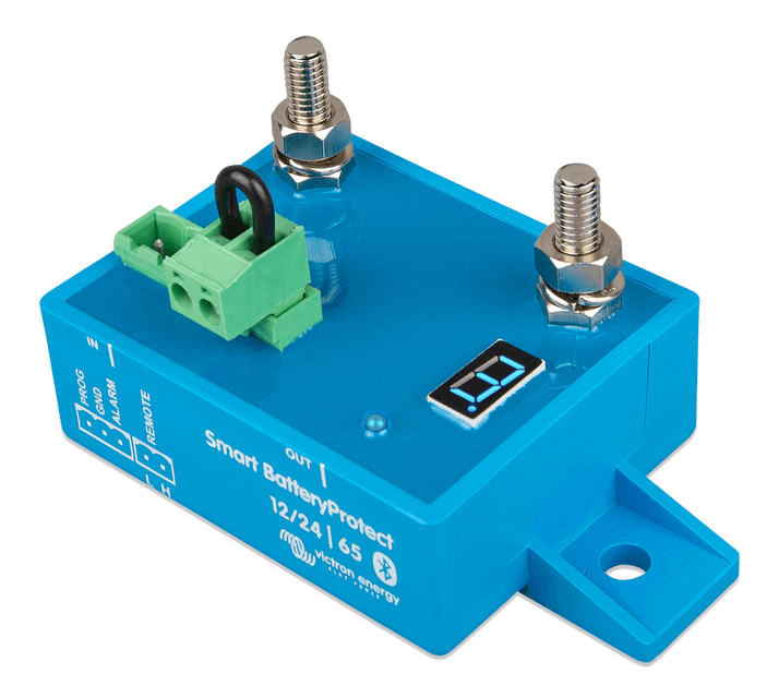 Victron 12/24V 65A BatteryProtect Smart Battery, protects battery from over-discharge, Bluetooth enabled; Cabin Depot.
