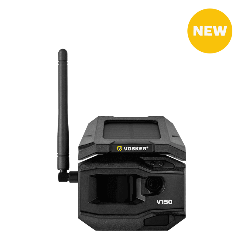 Vosker V150 Solar Powered LTE Cellular Outdoor Security Camera - Cabin Depot