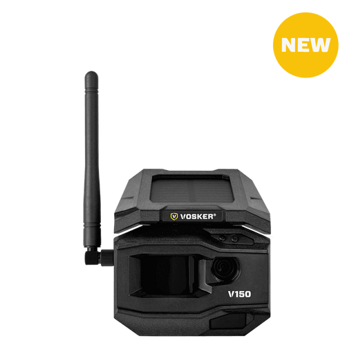 Vosker V150 – Solar Powered LTE Cellular Outdoor Security Camera - Surveillance Cameras by Vosker