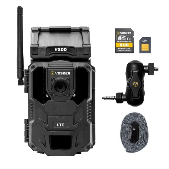 Vosker V200 Solar Cellular Camera - Verizon