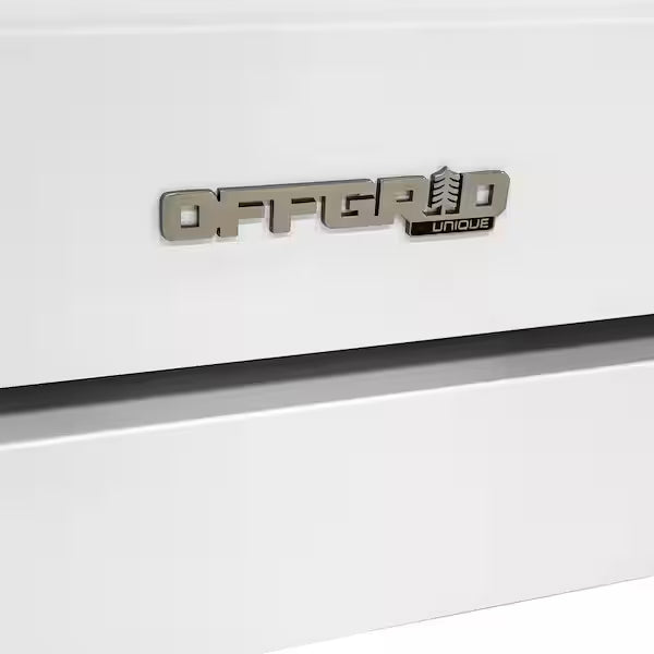 Unique 30" Classic Off-Grid Propane Range - White