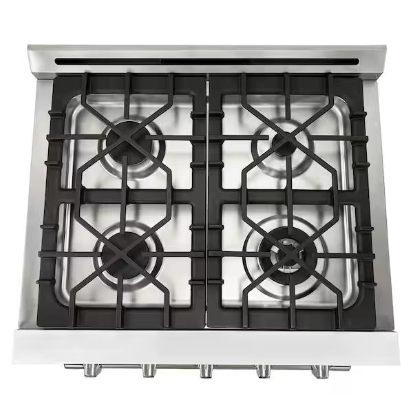 Unique 30" Classic Off-Grid Propane Range - White