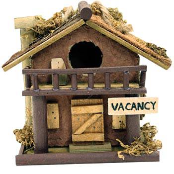 Mini Log Birdhouse - 3 Styles - Uncategorized by Wilcor