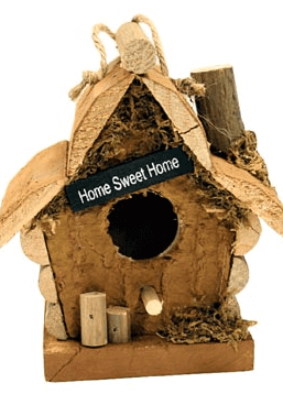 Mini Log Birdhouse - 3 Styles - Uncategorized by Wilcor