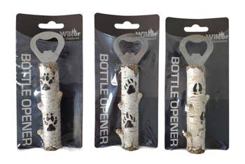 Assorted Birch Bottle Opener - by Wilcor