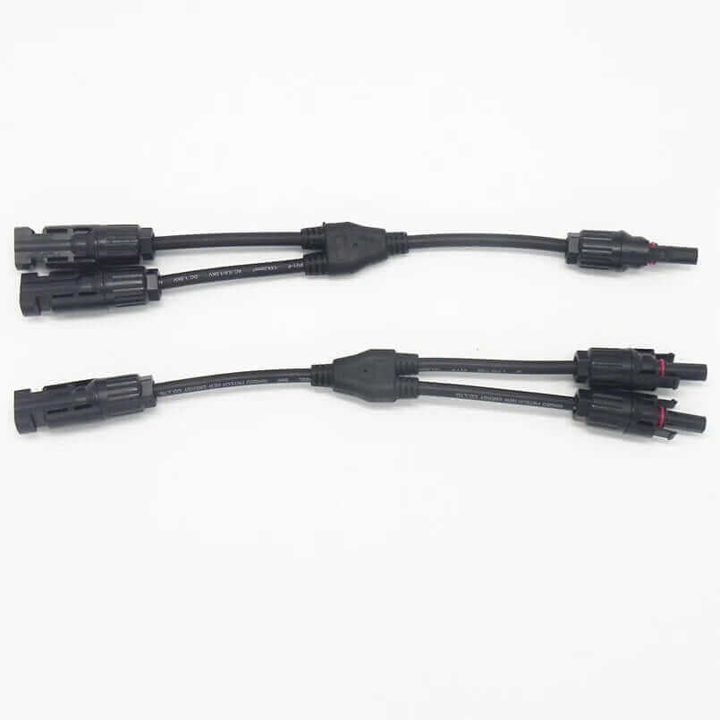 EcoFlow DELTA Pro solar kit cable connectors for portable power station at Cabin Depot, efficient and reliable energy solution.