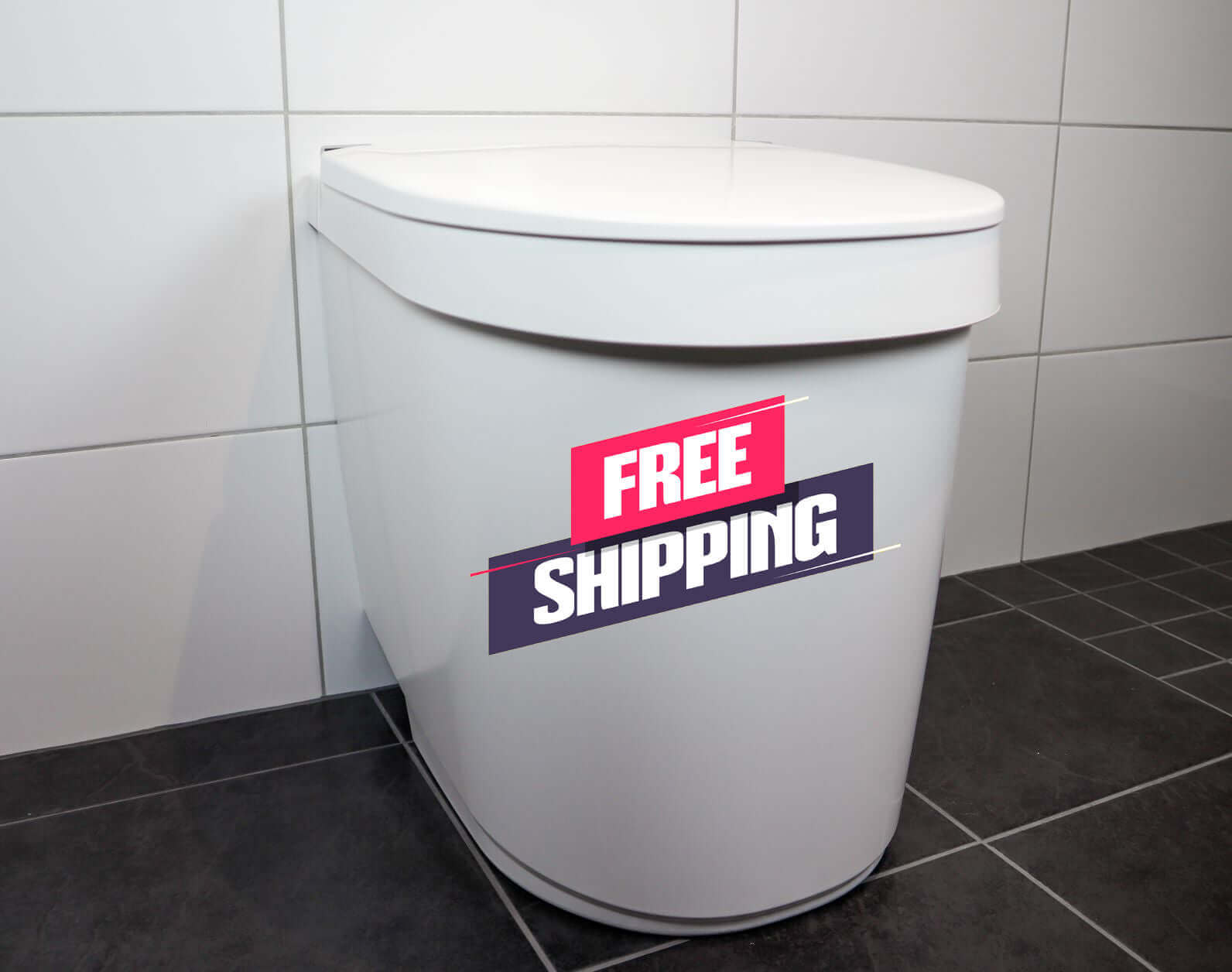Separett Tiny 1270 Toilet with Urine Tank, ideal for compact spaces like cabins, RVs, and boats, available at Cabin Depot with Free Shipping.