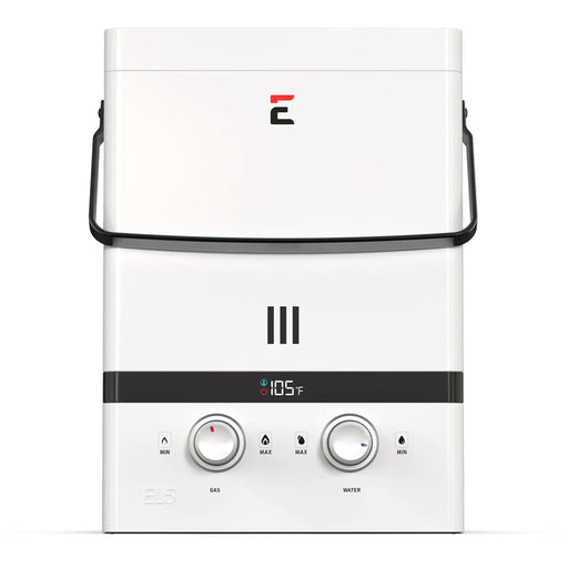 Eccotemp EL5 1.5 GPM 37,000 BTU Luxe Outdoor Portable Tankless Water Heater with LED Display - by Eccotemp