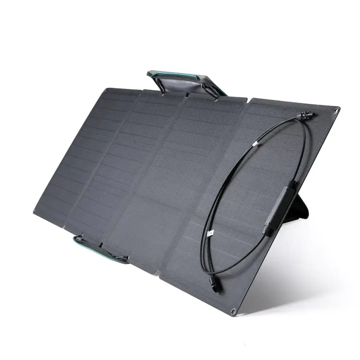 EcoFlow 110W Portable Solar Panel at Cabin Depot, efficient monocrystalline solar charger, compatible with power stations and generators