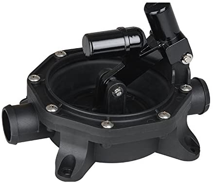 SEAFLO 720GPH Manual Hand Pump for marine use, strong construction; pumps 12 GPM. Available at Cabin Depot. Image shows pump design and features.