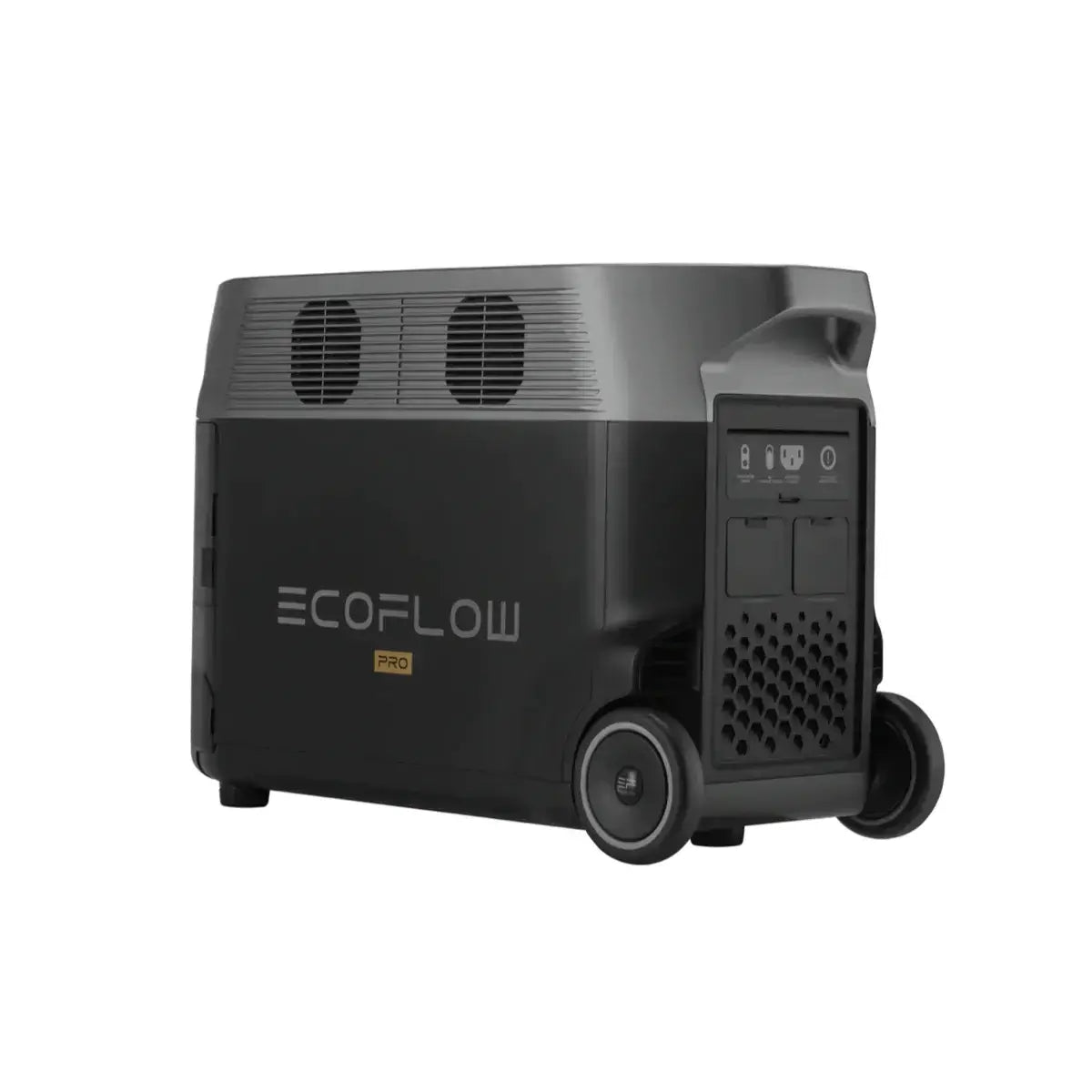 EcoFlow DELTA Pro Portable Power Station at Cabin Depot - 3600W power output, 7200Wh storage, dual fuel smart generator.