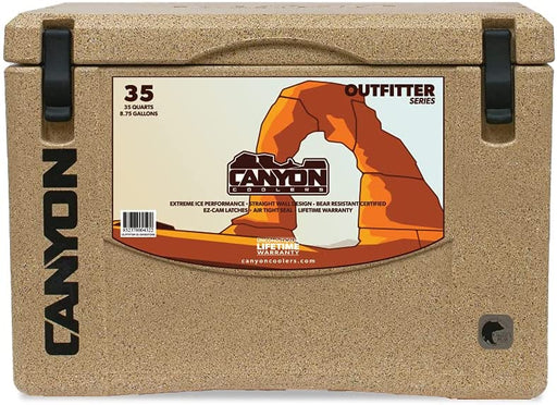 Canyon Coolers 35QT (33L) Outfitter Cooler - Sandstone - by Canyon Coolers