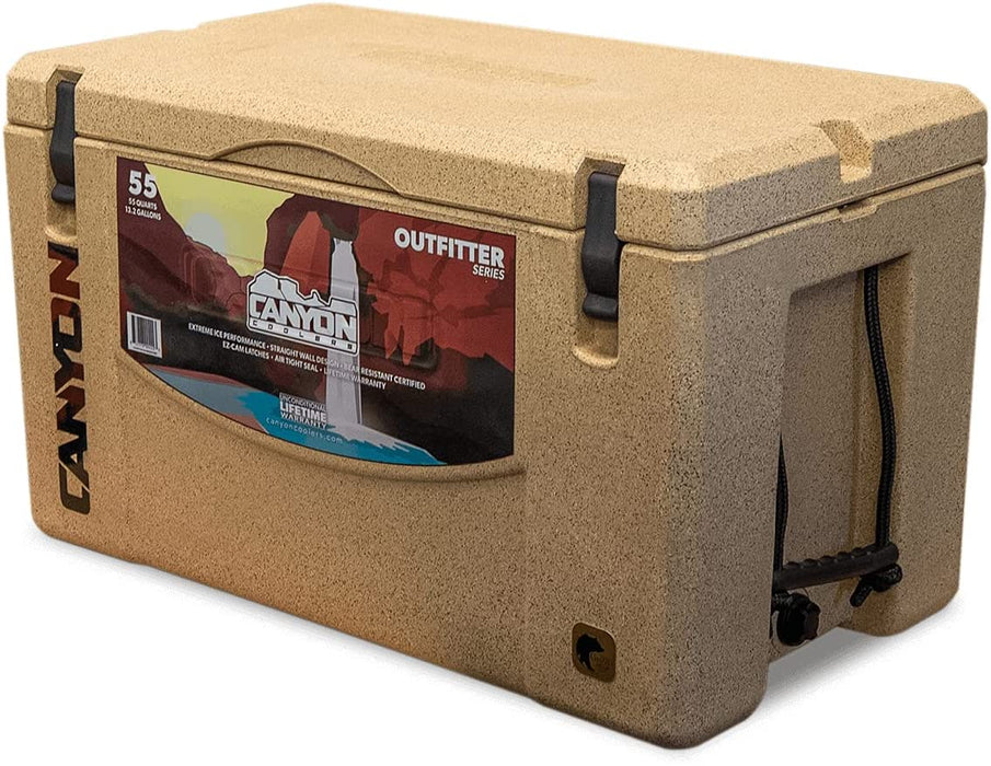 Canyon Coolers 55QT (52L) Outfitter Cooler - Sandstone - by Canyon Coolers