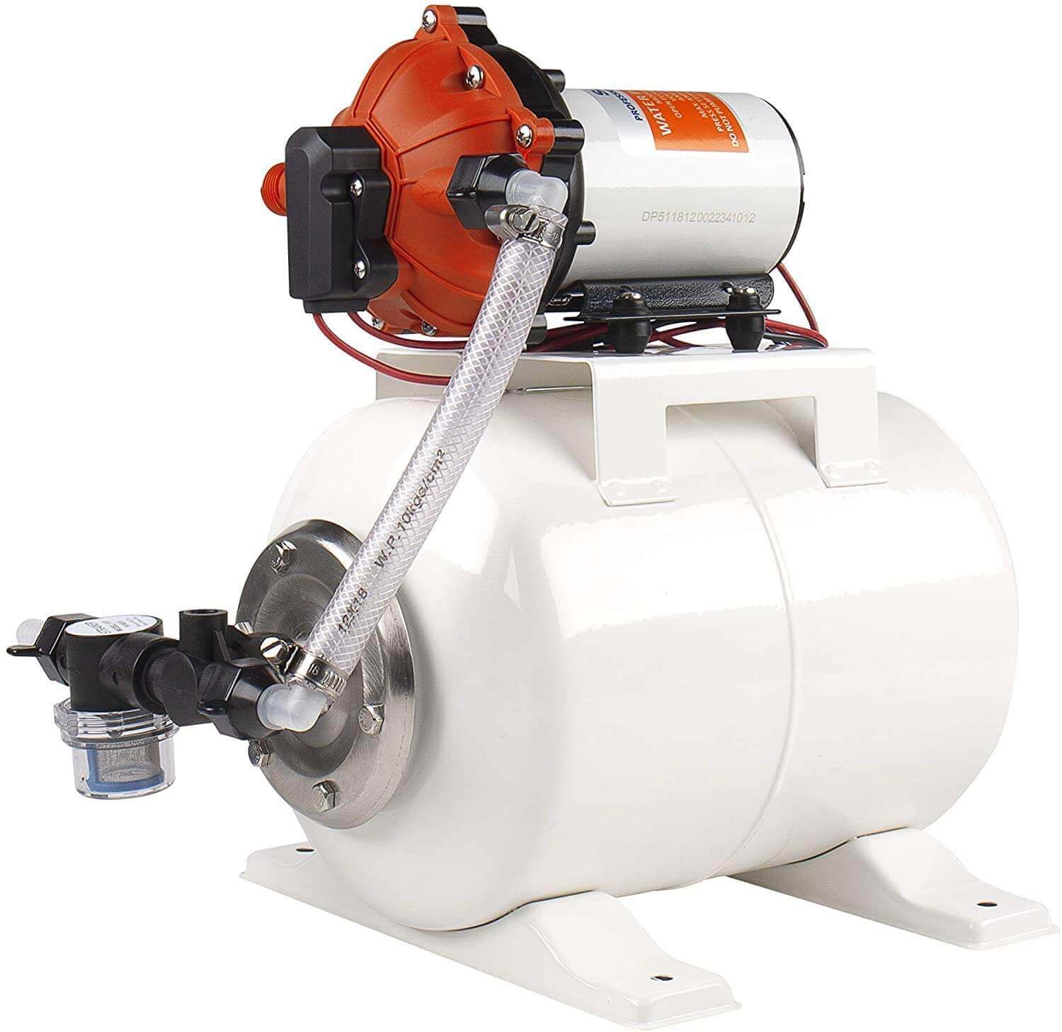 SEAFLO 12V 8L Accumulator Pressure Boost System for water installation - Shop at Cabin Depot.