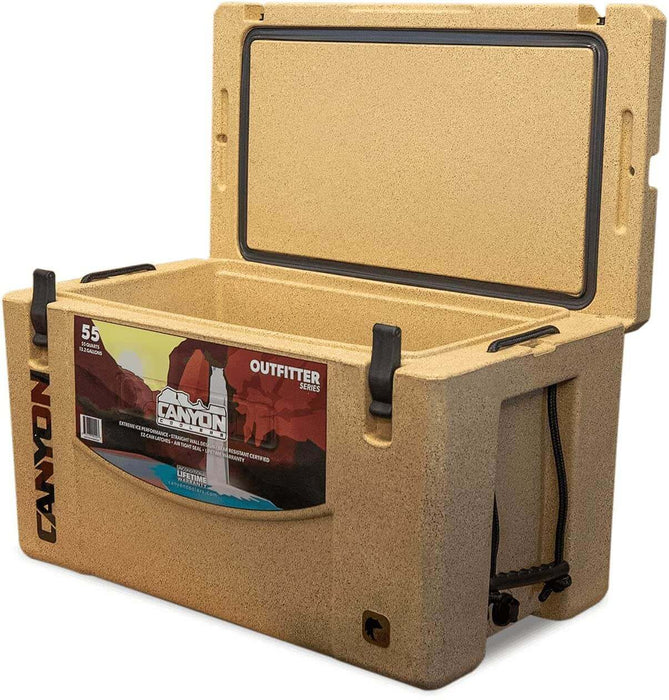 Canyon Coolers 55QT (52L) Outfitter Cooler - Sandstone - by Canyon Coolers