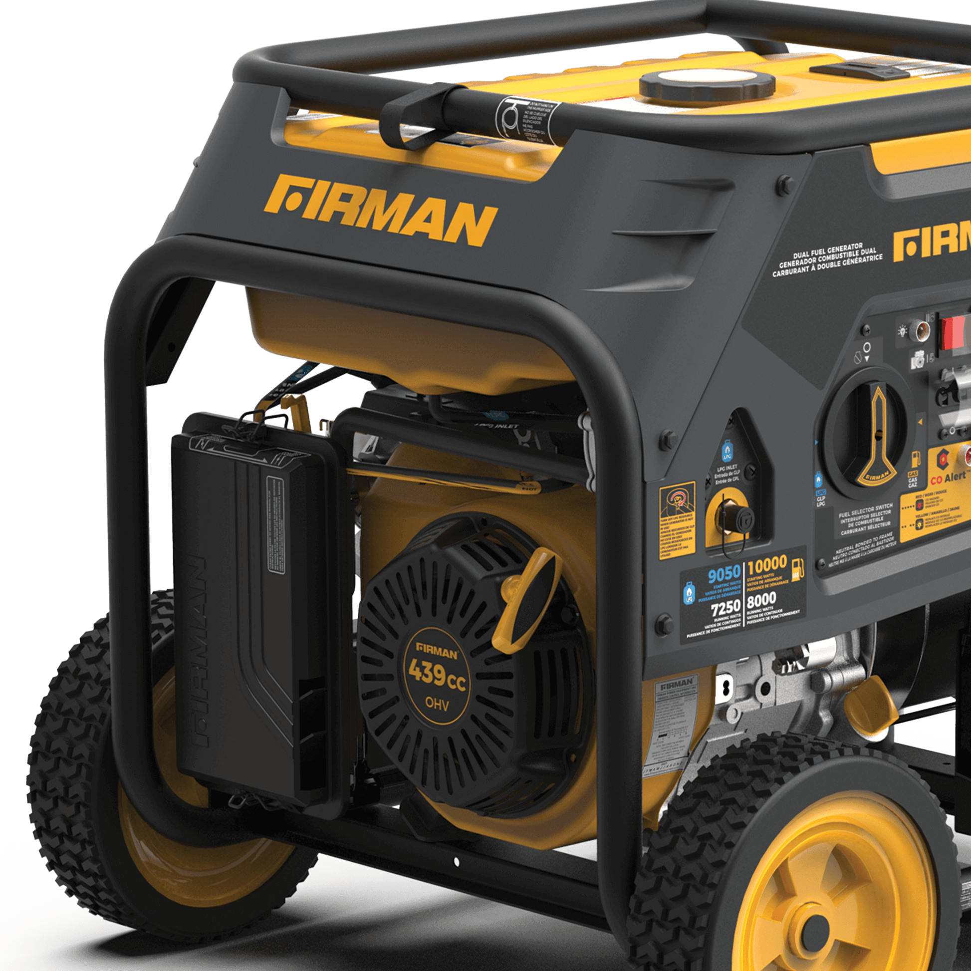 Firman H08052 Dual Fuel Portable Generator for RVs and Backup Power at Cabin Depot