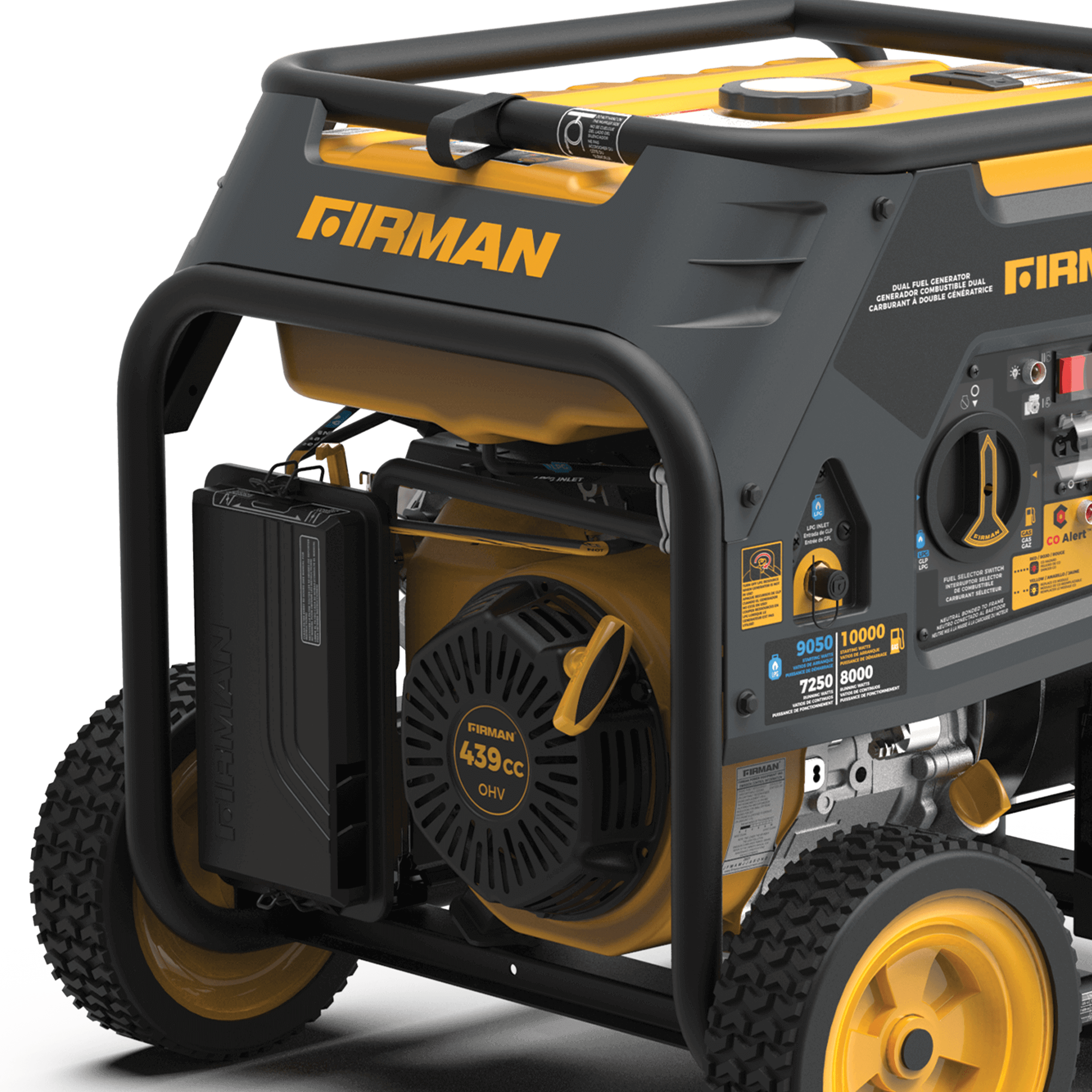 Firman H08052 Dual Fuel Portable Generator for RVs and Backup Power at Cabin Depot